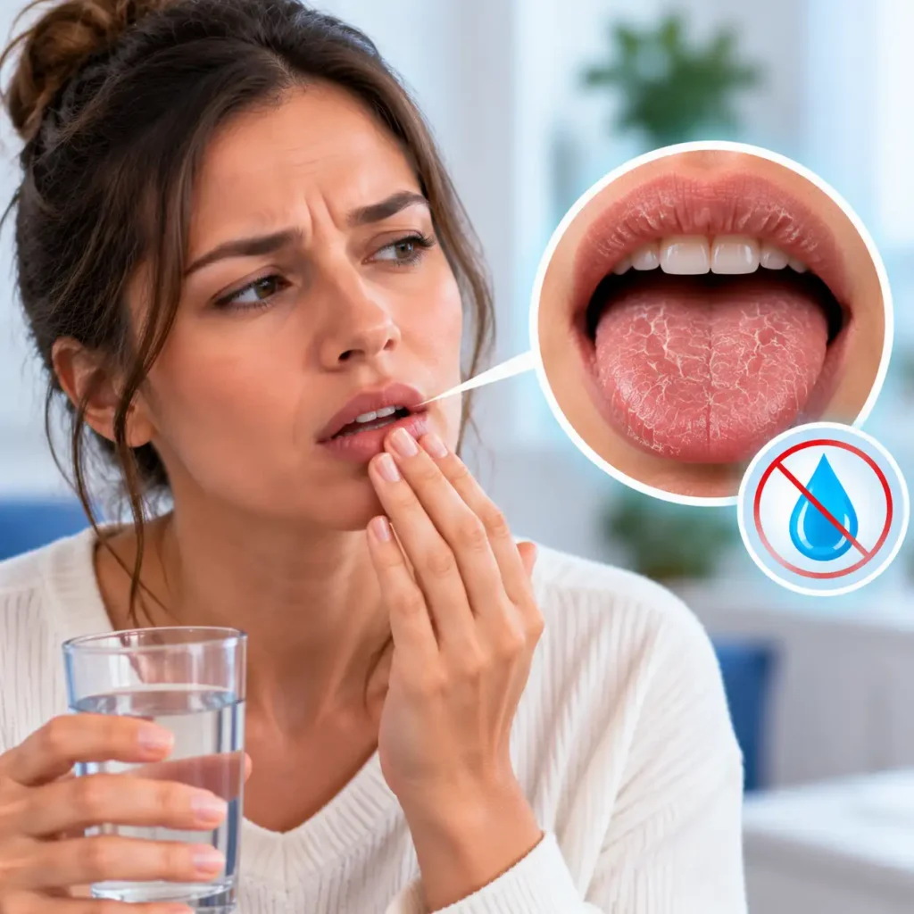 Symptoms of Dry Mouth